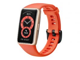 HUAWEI Band 6 okoskarkötő (55026636) Amber Sunrise