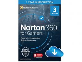 Norton 360 For Gamers 50GB HU 1 Felhasználó 3 Eszköz 1 Év (Dobozos)