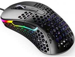 Xtrfy M4 RGB Optikai USB Gaming Egér (1056) Fekete