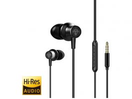 Yenkee YHP 405BK Hi-Res In-Ear Fülhallgató Mikrofonnal (35054234)