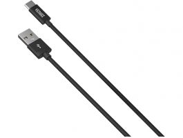 Yenkee YCU 301 BK Adat- és töltő USB-C Kábel 1m (45013681)