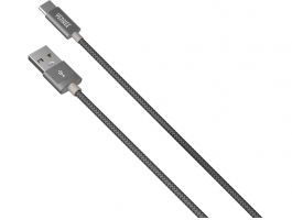 Yenkee YCU 301GY Adat- és töltő USB-C Kábel 1m (45013683)