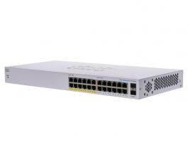 Cisco CBS110 unmanaged 24-portos gigabit switch (CBS110-24PP-EU) szürke