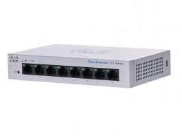 Cisco CBS110 unmanaged 8-portos gigabit switch (CBS110-8T-D-EU) szürke