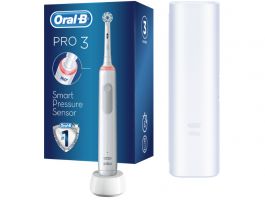 Oral-B PRO3 3500 elektromos fogkefe Sensi Clean fejjel + útitok