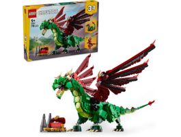 LEGO Creator 3 az 1-ben Középkori sárkány, játékkészlet egy érdekes lénnyel (31161)