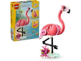 LEGO Creator 3 az 1-ben Vadállatok: rózsaszín flamingó, állatos játékkészlet (31170)