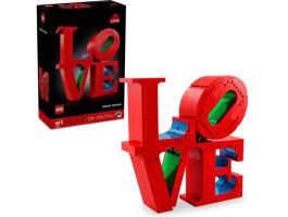 LEGO Art LOVE, ajándék pároknak és lakásdekorációs ötlet (31214)
