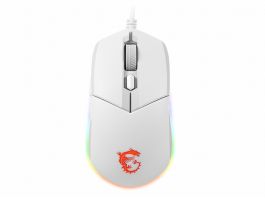 MSI Clutch GM11 gamer egér, Fehér