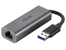 ASUS USB-C2500, USB 3.0 to Ethernet Adapter, 2500Mbps