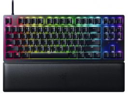 Razer Huntsman V2 Tenkeyless mechanikus (red switch) gamer billentyűzet (RZ03-03940100-R3M1) fekete - US angol