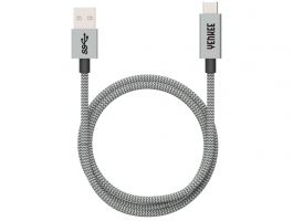 Yenkee YCU 311 GY USB 3.1 Gen. 1 - USB-C Adat-, és Töltő kábel (35052238)