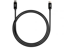 Yenkee YCU C103 BK USB-C - USB-C Adat-, és Töltő kábel (35056041)