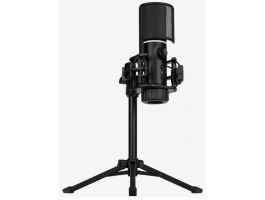 STREAMPLIFY Mikroon RGB Tripod kardioid kondenzátor mikrofon, USB, Fekete (SPMC-MZ1C127.11)