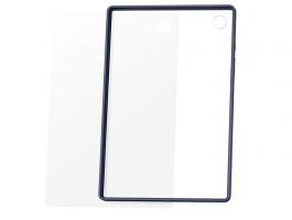 Samsung Galaxy Tab A8 Átlátszó tok (EF-QX200TNEGWW) Tengerészkék