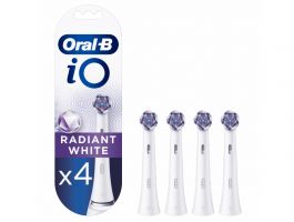 Oral-B iO Series Radiant White Rainbow pótfej, 4db  (10PO010364)