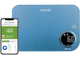 Sencor SKS 7072BL Okos konyhai mérleg Bluetooth (41008941) Kék