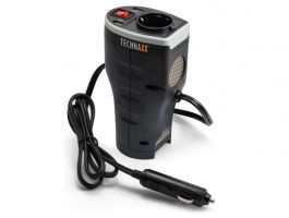 Technaxx TE13 Autós Inverter, 2db USB-port, 1db AC-foglalat (TX0351)