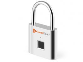 Technaxx TrendGeek Fingerprint Padlock TG-131 - ujjlenyomatolvasós lakat (TX0533)