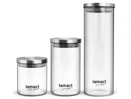 Lamart LT6025 Peut 3 részes konyhai tégely szett (42003320)