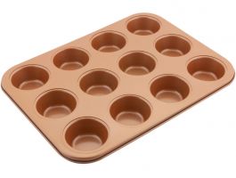 Lamart LT3092 Copper 12 részes muffin sütőforma (42003843)