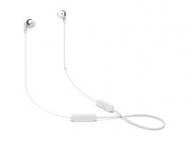 JBL Tune 215BT Vezeték nélküli füllhallgató, Fehér (JBLT215BTWHT)