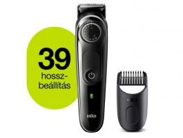 Braun BT3342 szakállvágó (10AS490114) fekete/világos szürke