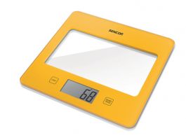 Sencor SKS 5036YL konyhai mérleg, sárga
