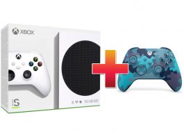 Xbox Series S 512 GB Konzol + Mineral Camo Special Edition Kontroller