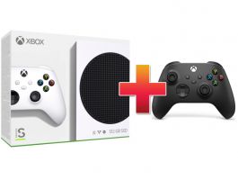 Xbox Series S 512GB konzol + Xbox Wireless Controller (Black)