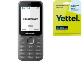Blaupunkt FM03i Dual-Sim mobiltelefon, szürke - YETTEL
