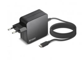 Yenkee YAU C65 USB-C 65W-os töltő adapter (45019358) fekete