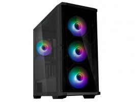 ZALMAN Z10 DUO RGB Tápegység nélküli Midi ATX PC ház, Fekete