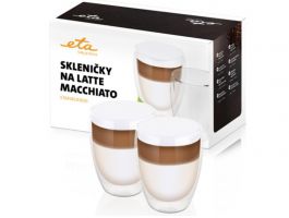 Eta 418193020 Latte Macchiato pohár 2 db 350 ml
