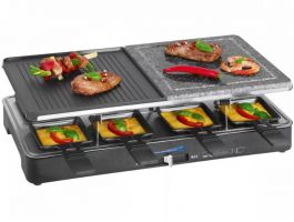 Clatronic RG 3518 2in1 Raclette grill Fekete