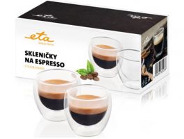 Eta 418193000 Eszpresszó pohár 2 db 80 ml