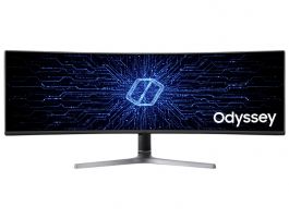 SAMSUNG Odyssey G9 CRG9 48.8" DQHD VA 120Hz Ívelt Gaming monitor (LC49RG90SSPXEN)