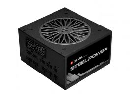 CHIEFTEC Chieftronic SteelPower 550W, 12cm ATX BOX 80+ Bronze, Tápegység, Moduláris (BDK-550FC)