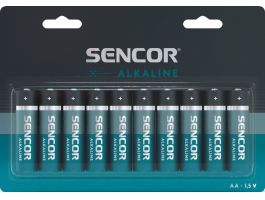 Sencor SBA LR6 10BP AA alkáli elem (10db) (35056534)
