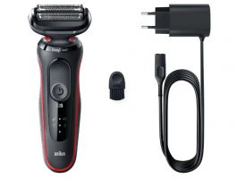 Braun Series 5 51-R1000s Wet&Dry borotva (10AS470130) piros