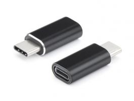Gigapack Lightning - USB Type-C adapter átalakító (GP-90681) fekete