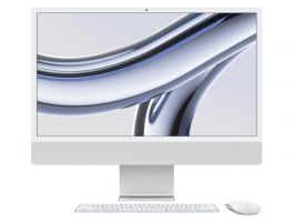 Apple iMac 24" (2023) M3 8C CPU/8C GPU, 256GB (MQR93MG/A) Ezüst