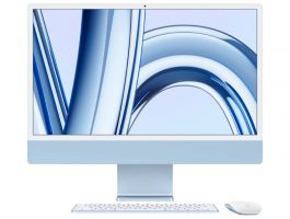 Apple iMac 24" (2023) M3 8C CPU/10C GPU, 512GB (MQRR3MG/A) Kék