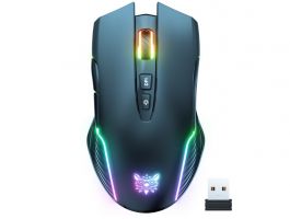 Onikuma CW905 2.4G vezeték nélküli gamer egér, fekete