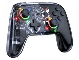 Onikuma C6 Wireless Controller, Fekete