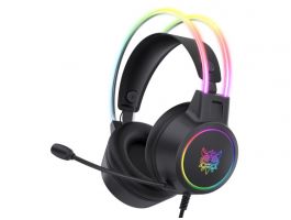 Onikuma X15 PRO RGB Gaming fejhallgató, Fekete