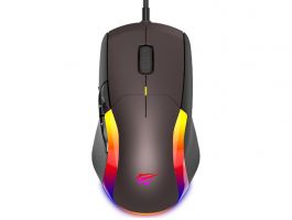 Havit MS959 RGB Gaming egér, Fekete/Ochre