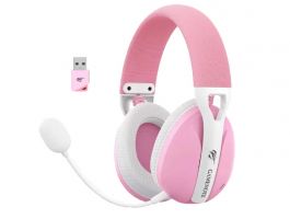 Havit Fuxi-H1 Wireless Gaming fejhallgató, Pink