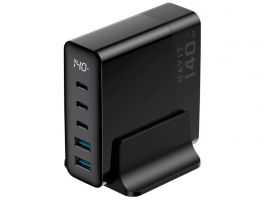 Havit UCLE004 Mobile series - 140w Utazó töltő EU - Fekete