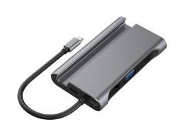 Havit HB4001 USB-C dokkoló, telefontartóval
